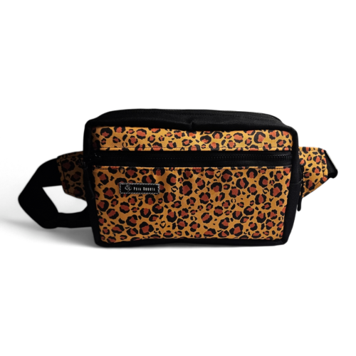 nerka na spacer z psem wygodna torba na biodro akcesoria dla właścicieli psów nerka na przysmaki i woreczki praktyczna torba spacerowa komfortowe spacery z psem