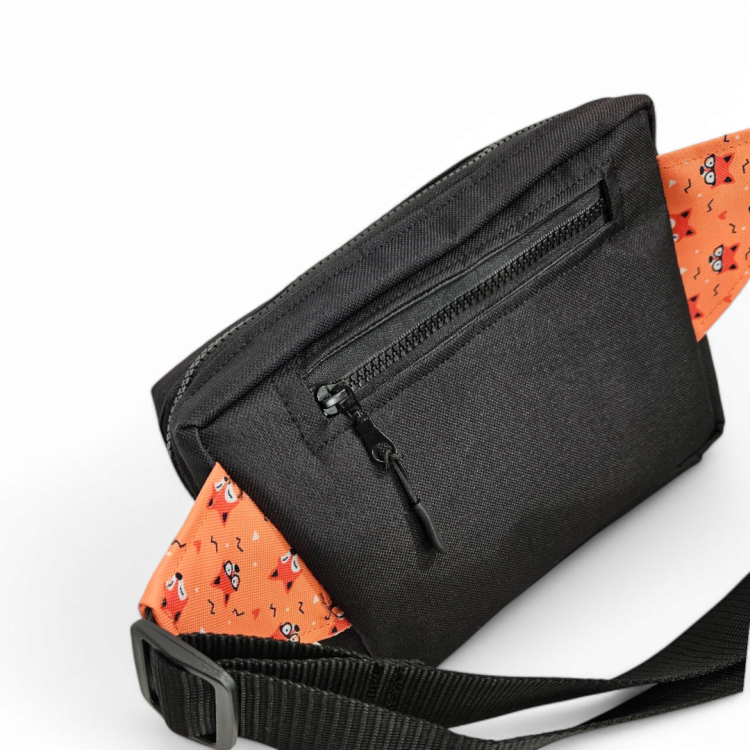 nerka na spacer z psem wygodna torba na biodro akcesoria dla właścicieli psów nerka na przysmaki i woreczki praktyczna torba spacerowa komfortowe spacery z psem